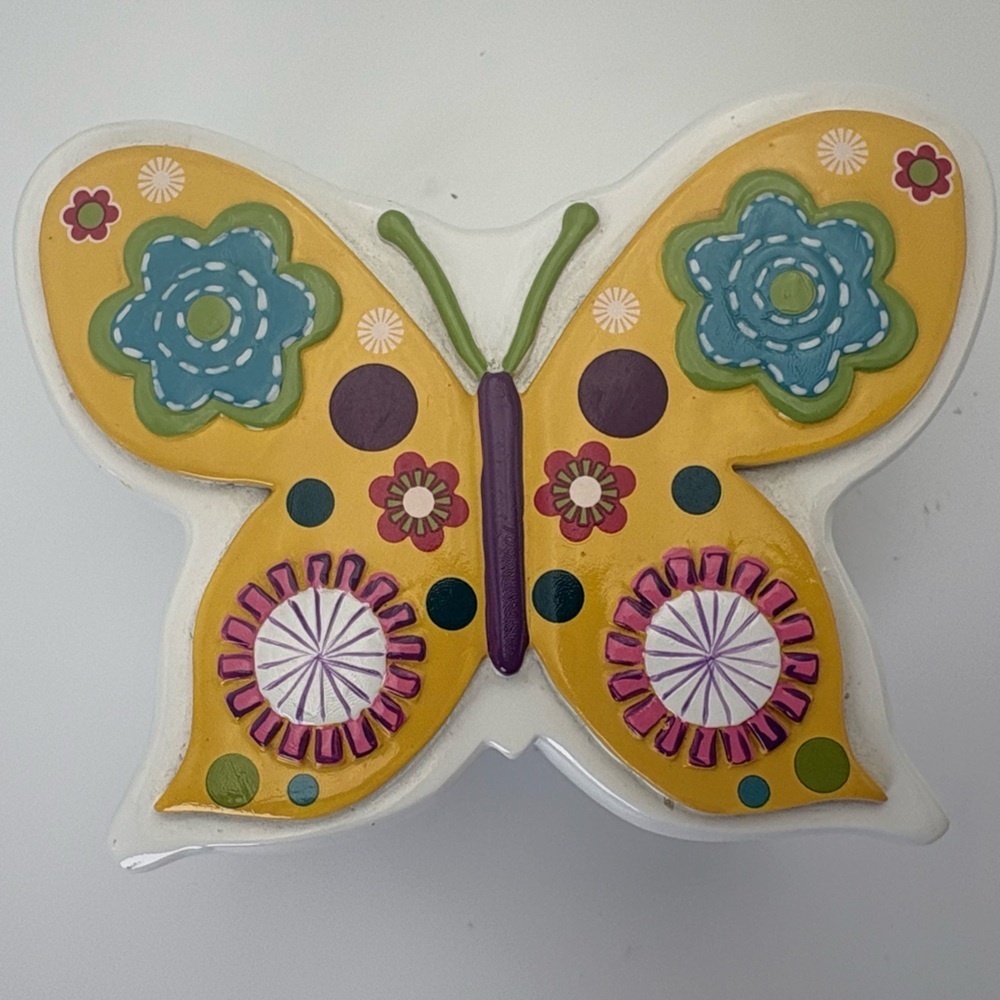 Colorful Butterfly Resin Box